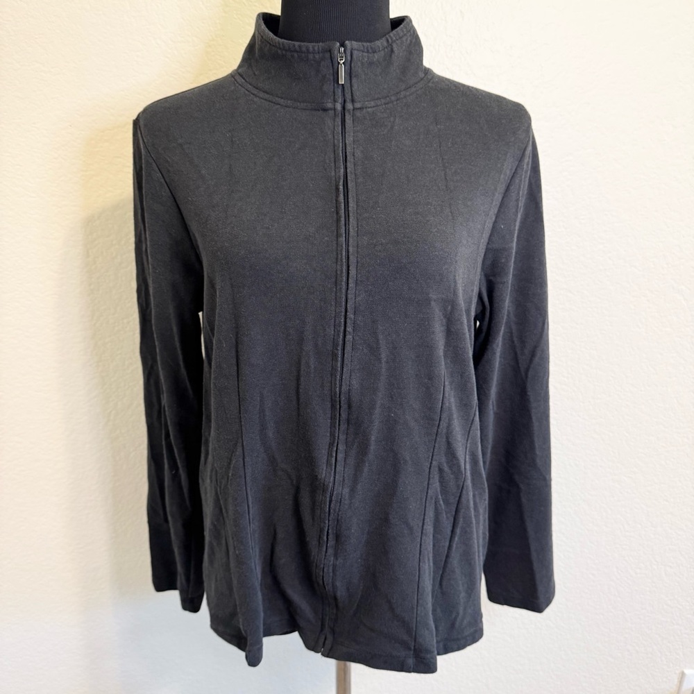 Magellan Sportswear Black Zip-Up Jacket - XXL